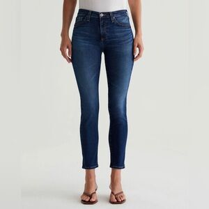 AG Adriano Goldschmied Jeans Size 30R‎ The Prima Ankle Cigarette Ankle Dark Wash
